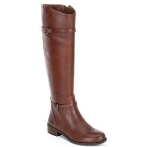 Gianni Bini Mirrie Tall Leather Riding Boots